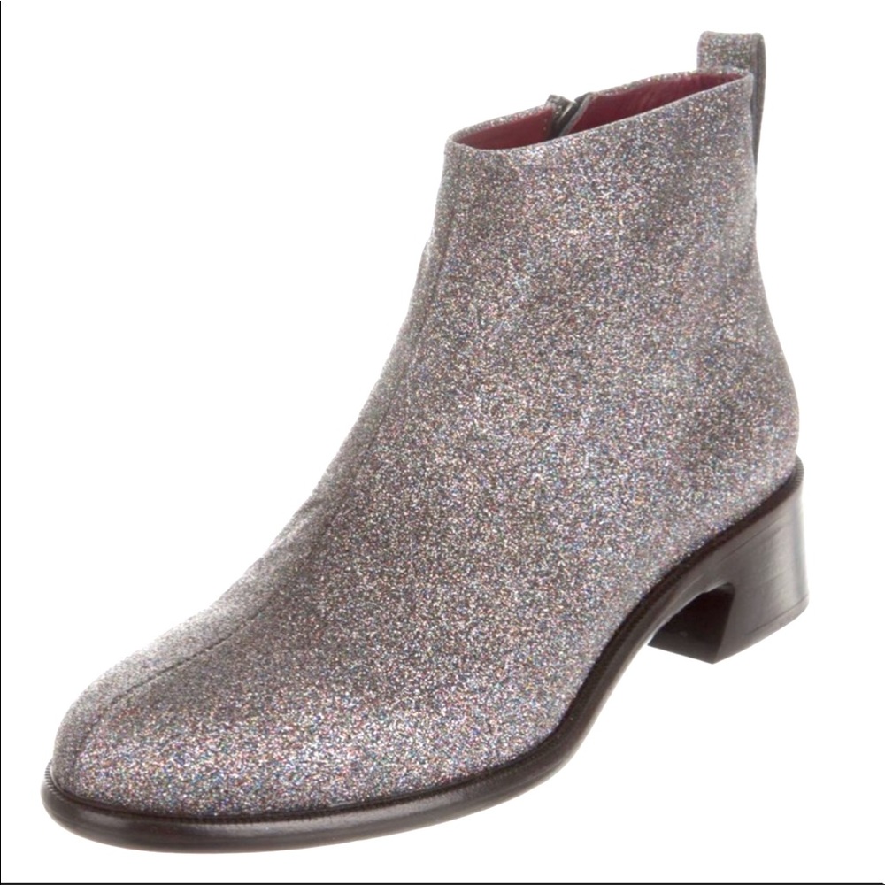 Sies Marjan ALLY Leather Glitter Ankle Boots